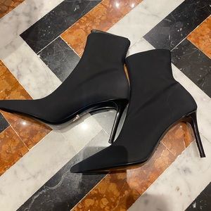 Prada stretch-knit sock boots IT 38.5